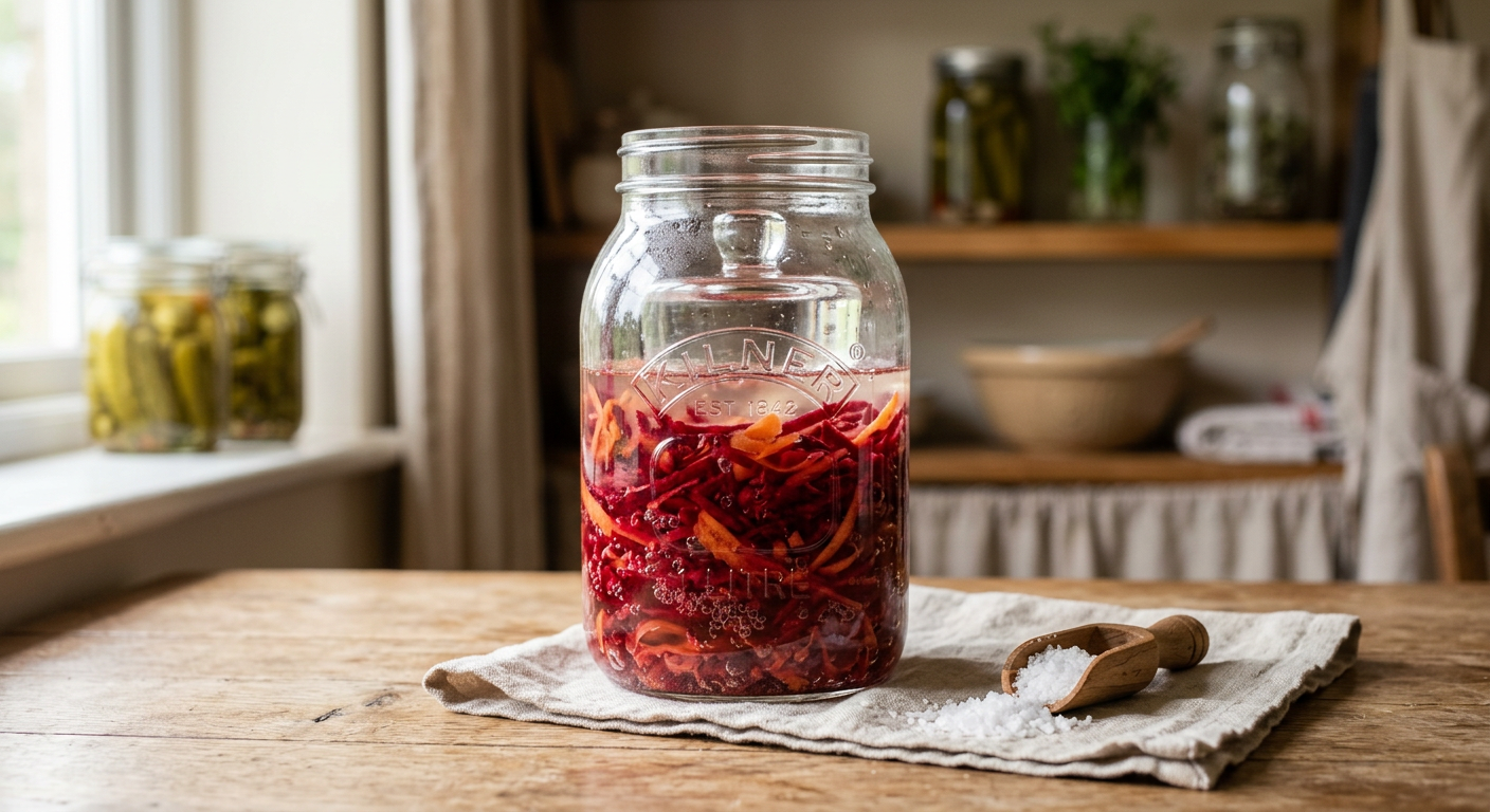 Fermented Beetroot & Carrot Recipe UK: Simple & Colourful