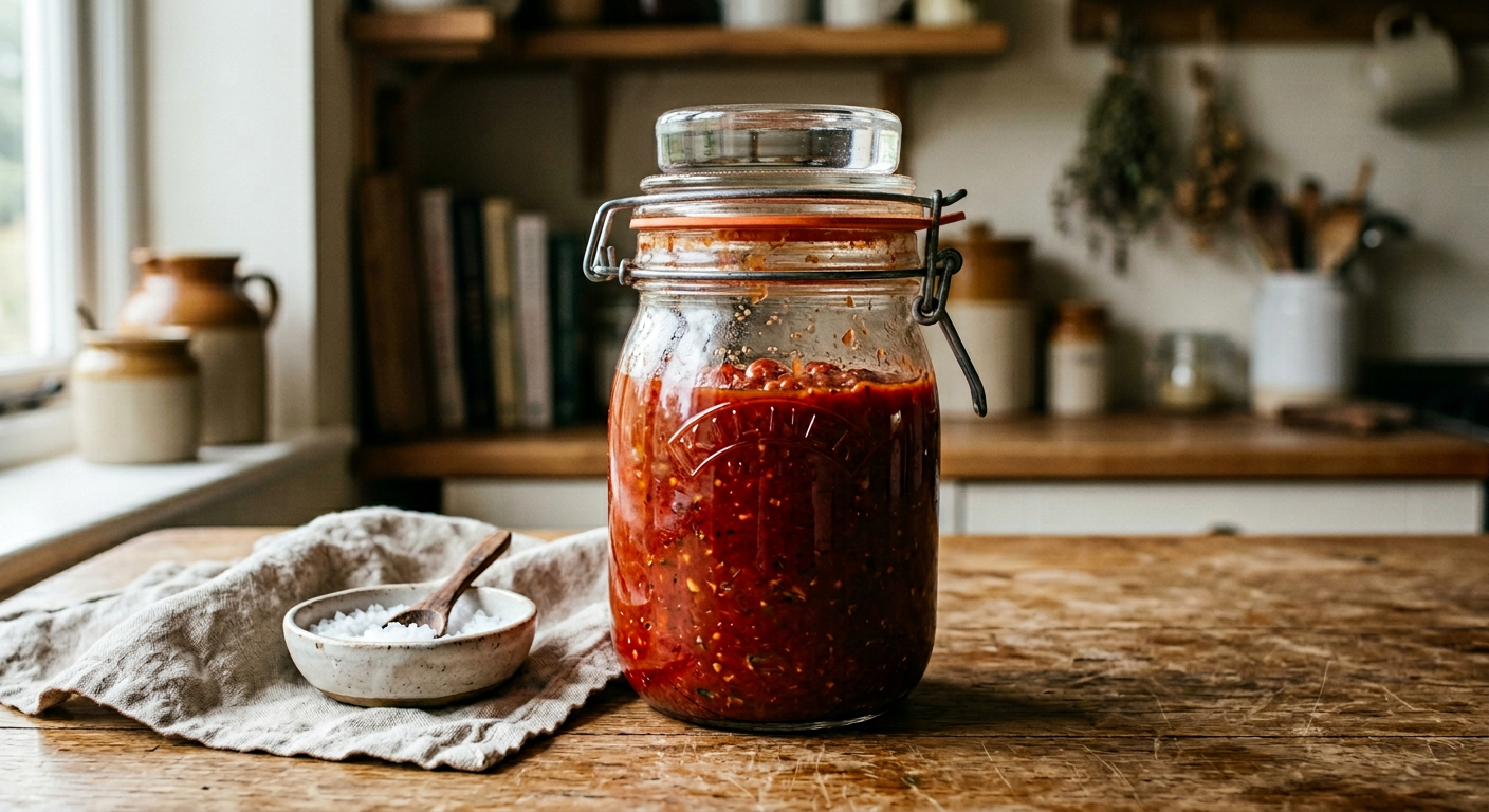 Homemade Fermented Ketchup Recipe UK: Tangy & Simple