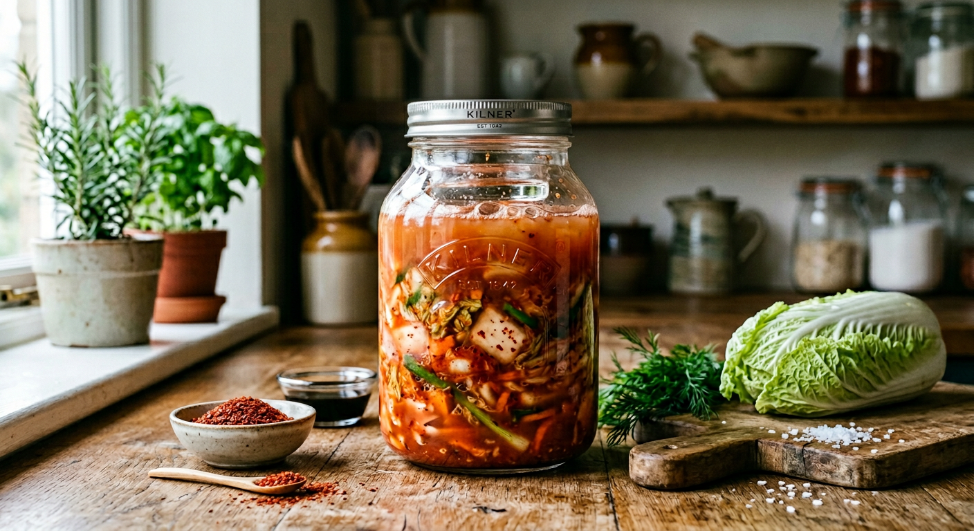 Homemade Vegan Kimchi Recipe UK: A Beginner-Friendly Guide