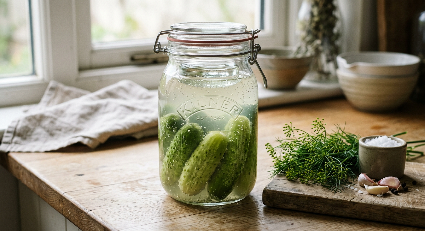 Lacto-Fermented Pickles Recipe UK: Crunchy & Delicious